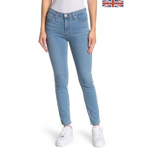 HUDSON WOMEN NWT BLAIR HIGH RISE SUPER SKINNY ANKLE SALEM JEANS. SIZE 26